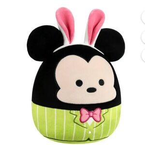 Squishmallows 8” Disney Easter Mickey Mouse Ultra Soft  Plush w/ Bunny Ears